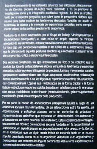 Clacso 3ts Protesta Social Movimiento Piqueteros Lucha Obrer (Usado)