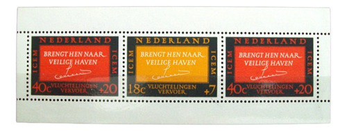 Países Bajos Bloque Sc B408a Migración Europea 66 Mint L6005