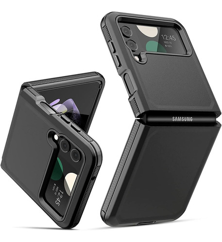 Funda Para Samsung Galaxy Z Flip 4 5g 2022 Negro