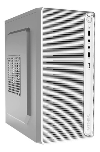 Gabinete Corporativo Bit Usb 2.0 Preto Vinik Gbv2kbr Cor Branco