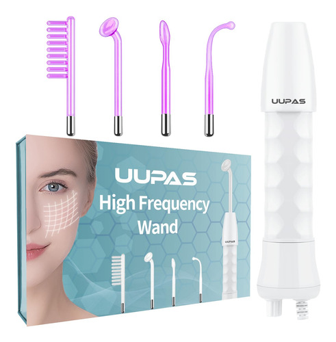 Uupas - Máquina Facial De Alta Frecuencia, Portátil De Ma.