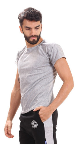 Remera Lisa Hombre Algodon Estampar Bordar Sublimar Trabajo
