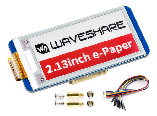 Pantalla E-ink De 2,13 Pulgadas Hat Para Raspberry Pi