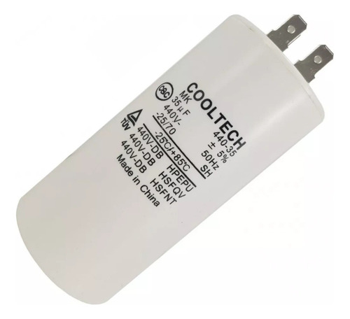 Capacitor De 35uf Cooltech X10 Unidades