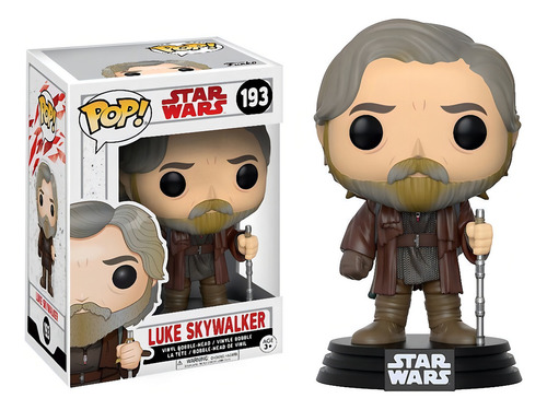 Luke Skywalker Pop Funko - Os Últimos Jedi - Ep. 8 Star Wars