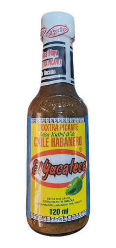 Salsa Habanero Exxtra Hot El Yucateco