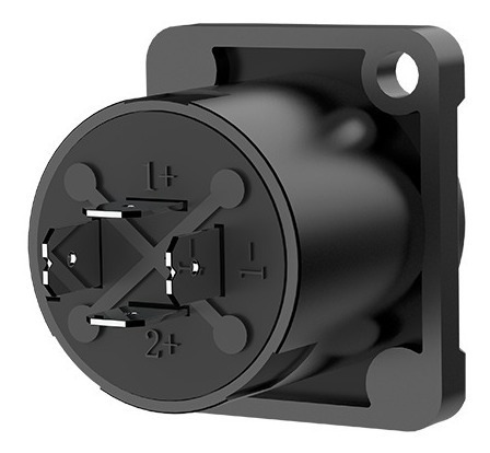 Conector Speakon Socket Para Chasis O Panel De 4 Polos