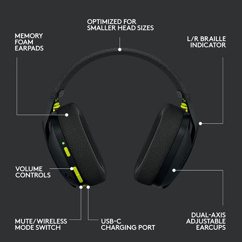 Logitech G Series G435 Auriculares Gamer Inalámbricos