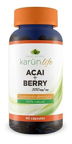 Acai Berry | Antoxidante | 90cápsulas | 550 Mg