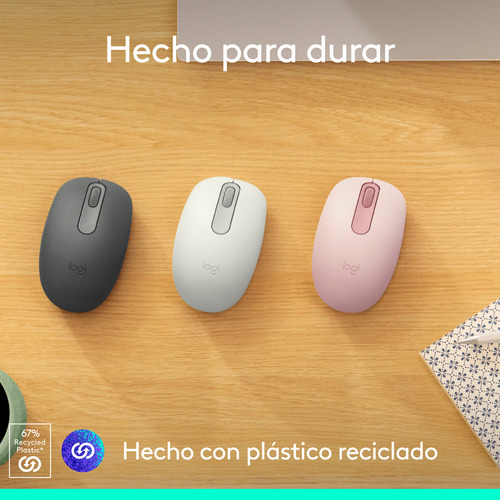 Mouse Inalámbrico Bluetooth Logitech M196 Grafito