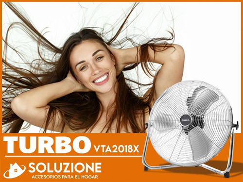 Ventilador Turbo Atma Vta2018x 3 Velocidades Oferta!!!
