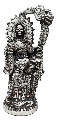 Santa Muerte Azteca 41 Cm - Resina, Oración - Protección 