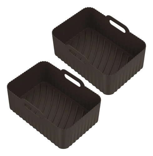 A Freidora Doble De Silicona Para Ninja Foodi Dz201/dz401