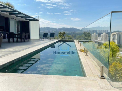 Imagem 9 de 10 de Casa À Venda Em Alphaville Com Vista Espetacular - Ca1015