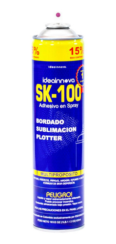 Adhesivo O Pegante En Spray / Aerosol Reposicionable  Sk-100