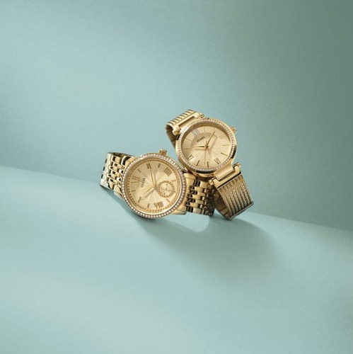 Relógio Guess Feminino Dourado 92580lpgdda2 W0638l2