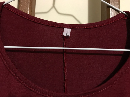 Remeron Bordeaux Con Inscripción
