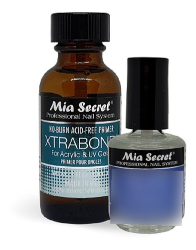 Pack Acrilicas Nail Prep De 15ml+xtrabond 30ml Mia Secret