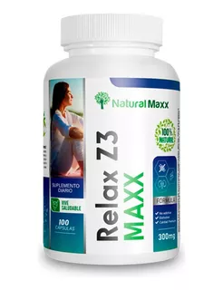 Relax Z3 Maxx 100 Capsulas Naturalmaxx