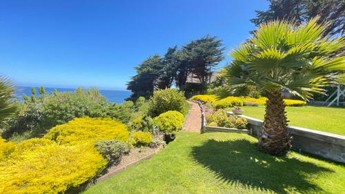Espectacular Casa En Zapallar, Frente Al Mar, En Arriendo !