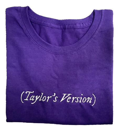 Playera Camiseta Taylor´s Version, Taylor Swift Bordada