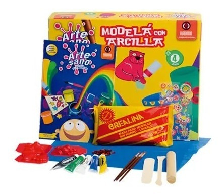 Modela Con Arcilla Kit Manualidades Artesano Marca Habano