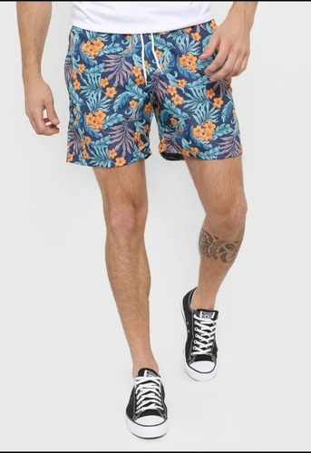 Short De Baño Con Suspensor Hombre Floreado Moda Destinioc