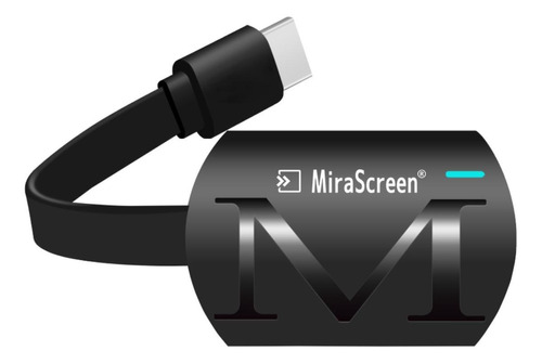 Tv stick MiraScreen G4 Full HD negro con 1GB de memoria RAM