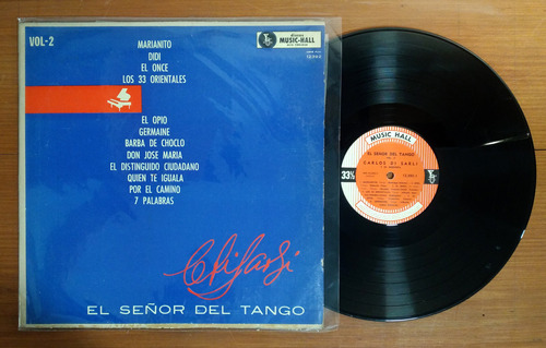 Carlos Di Sarli El Señor Del Tango Vol 2 Disco Lp Vinilo