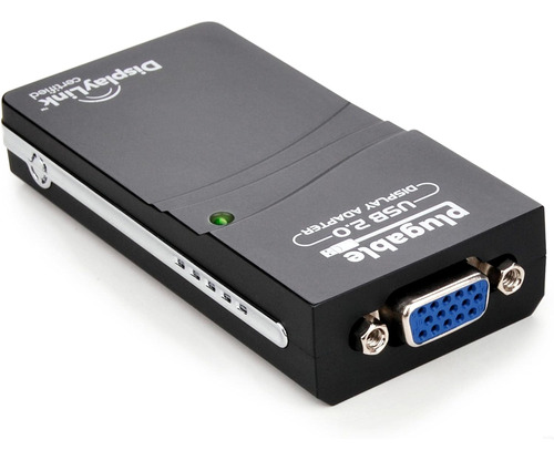 Adaptador De Gráficos De Video Usb 2.0 A Vga Enchufable Para