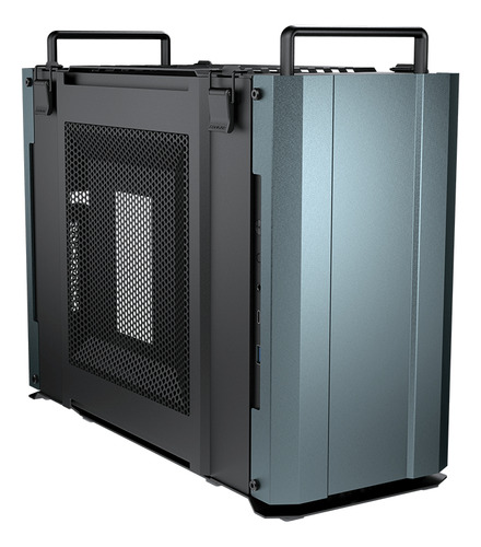 Gabinete Cougar Dust2 Iron Gray Mini Itx