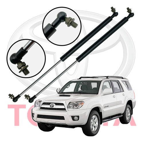 Kit Amortiguador Gato Capot Toyota 4runner 2003-2008 El Par 