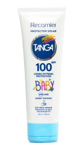 Bloq Tanga Baby Spf 100 X 120ml - mL a $409