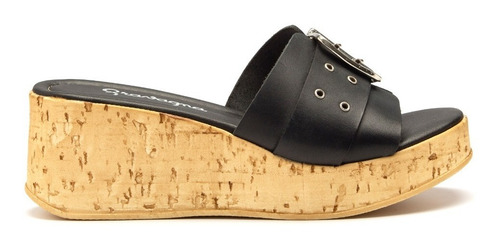 Imagen 2 de 4 de Sandalia Gravagna - Moda Plataforma Corcho