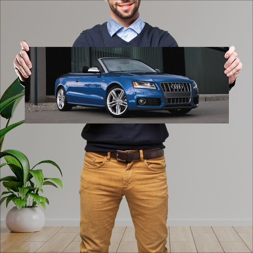 Cuadro 30x80cm Auto 2010 Audi S5 Cabriolet Us 87 584