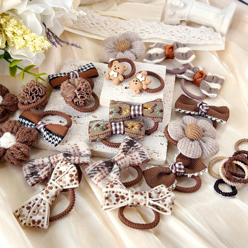 Lazos Para El Pelo De Perros Pequeños Hechos A Mano 30 Unida Dog Hair Bows Colorful Nombre Del Diseño