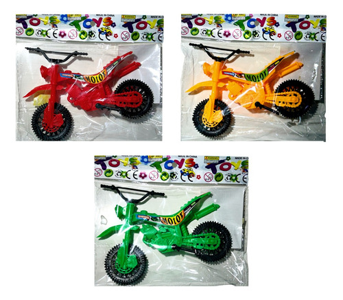 Pack X 10 Motos Regalitos Souvenir