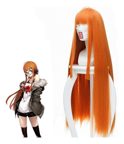 Peluca De Cosplay Persona 5 Futaba Sakura