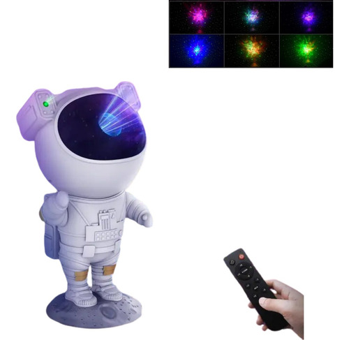 Lámpara Proyector Astronauta Led Galaxy Grande Importado