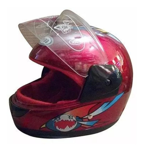 Casco De Moto Para Niños 50 A 55 Cm De Circunferencia