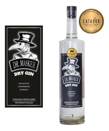 Linea De 4 Gin, Dr. Masker Y Bubble Gum 750cc