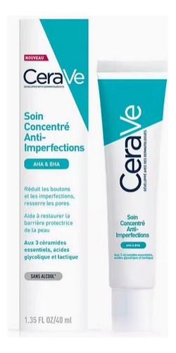 Cerave Gel Control Imperfecciones Con Ácido Salicílico 40 Ml Todo Tipo De Piel Día/noche