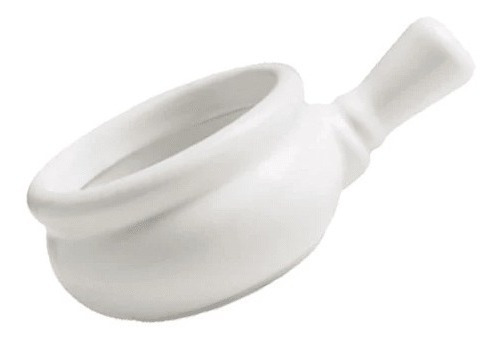 Tazon Bowl Sopa Cebolla Porcelana Blanco