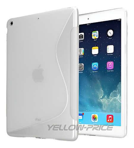 Ultra Delgado Flexible Brillante De Tpu Para Apple iPad iPad