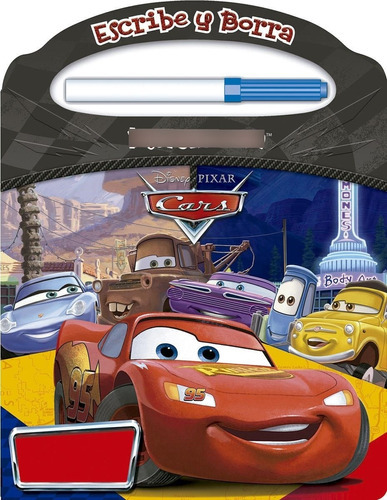 Escribe Y Borra - Busca Y Encuentra - Cars Disney Pixar Pu 