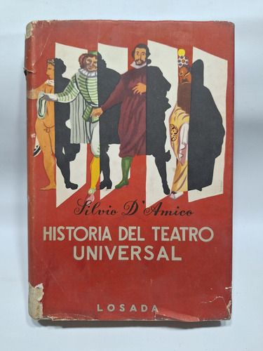 Antiguo Libro Historia Del Teato Universal I V Le779