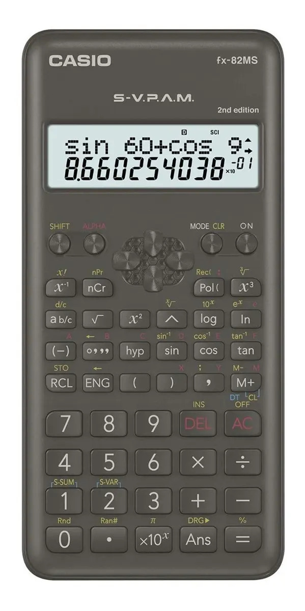Calculadora cientifica Casio Fx-82ms 2da edicion color marron
