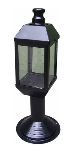 Lampara Farol De Jardin Exterior Marca Sendero Apto Led 1130