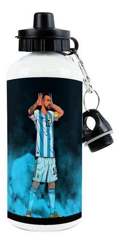 Botella Deportiva - Argentina Campeon Messi Topo Gigio