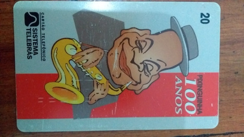 Cartão Telefônico Centenário Pixinguinha